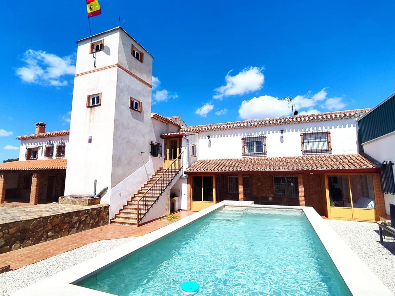 Villa Cerro Moreno Ossa de Montiel Bagian luar foto